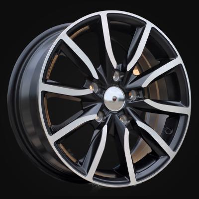 Wheel R15x6.5J  5X114.3  ET  40  67.1  LU263  Black Polished Half Matt (MBHM)  For RACIN  (P1)