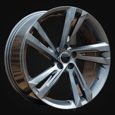 Wheel R20x8.5J  5X112  ET  38  57.1  A5891  (YF5682)  Grey (GR)  For VW  (K7)  (HYBRID FORGED)