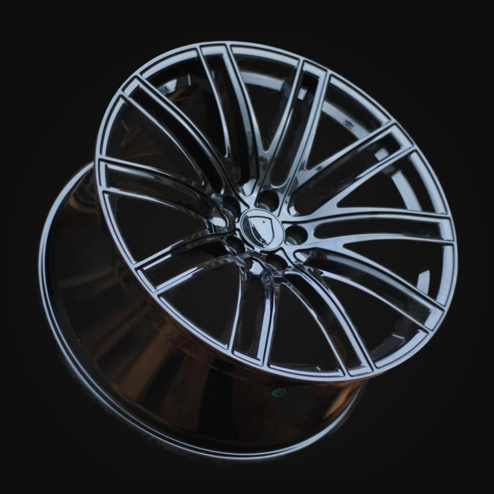 Wheel R21x10J  5X112  ET  19  66.5  B1274  (BK5494)  Black (BL)  For PORCH  (K4)  (Rear+Front)