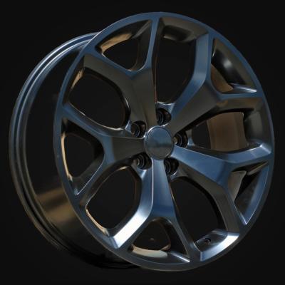Wheel R20x8J  5X115  ET  24  71.5  B1319  Black Half Matt (BLHM)  For DODGE  (Z1)
