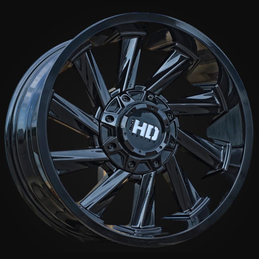 Wheel R18x9J  6X139.7  ET  0  110.1  B1323  Black (BL)  For 4X4  (Z1)  (Black+Milling)