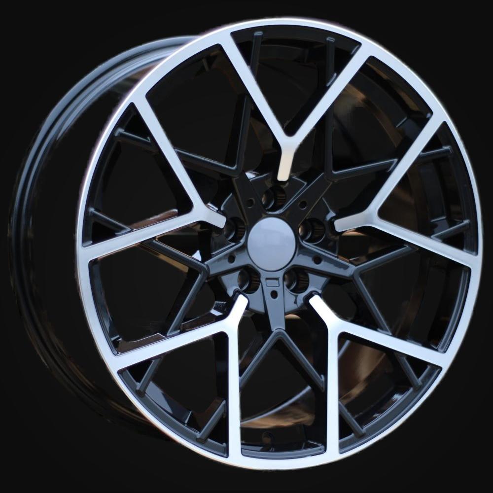 Wheel R18x8J  5X120  ET  34  72.6  B1383  Black Polished (MB)  For BMW  (Z2)  ((AKC 90 Eur))