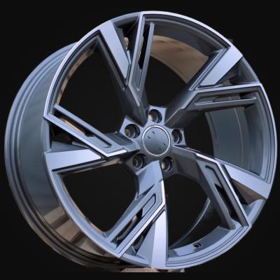 Wheel R18x8J  5X112  ET  39  66.5  B1571  (IND5452)  Grey Polished (MG)  For AUD  (Z5)