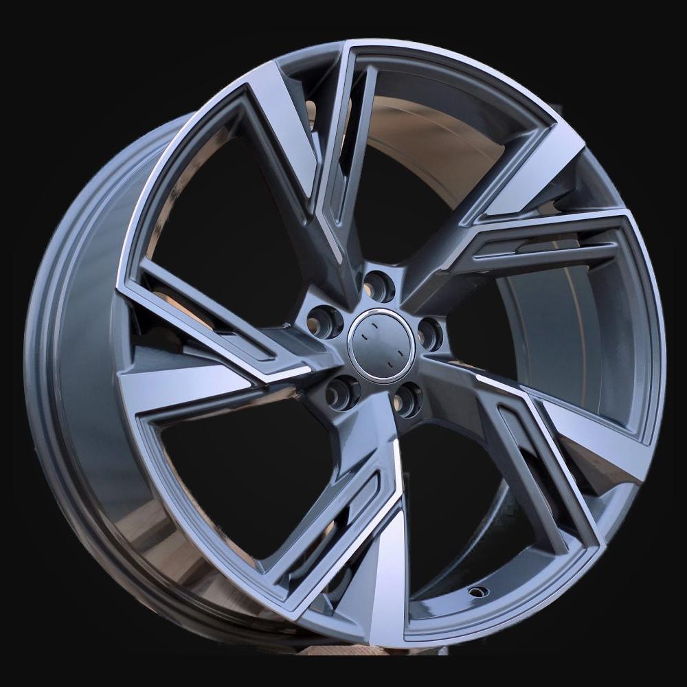 Wheel R19x8.5J  5X112  ET  40  66.5  B1571  (FBX154J)  Grey Polished (MG)  For AUD  (K7)  (HYBRID FORGED)