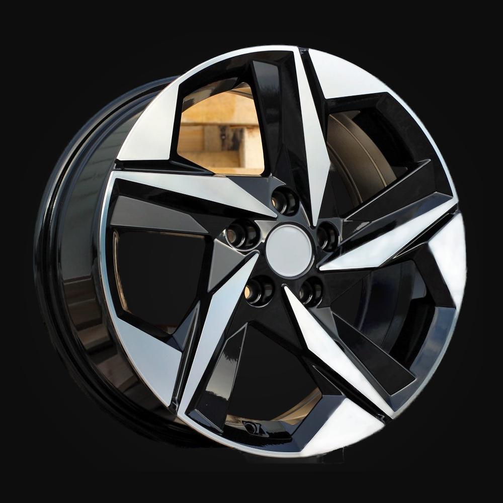 Wheel R15x6J  5X114.3  ET  45  67.1  B1622  Black Polished (MB)  For HYUND  (Z2+M)