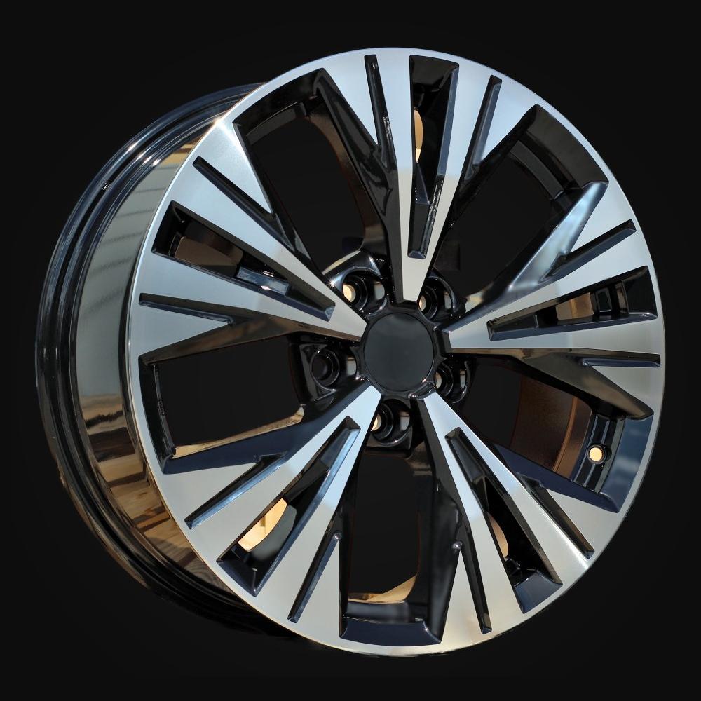 Wheel R18x7.5J  5X114.3  ET  40  66.1  B1699  Black Polished (MB)  For NISS  (Z1)