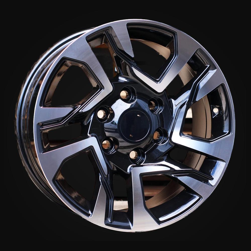 Wheel R17x7.5J  6X139.7  ET  25  106.1  B1704  Black Polished (MB)  For 4X4  (Z1+Z3)  (New TOYOTA)