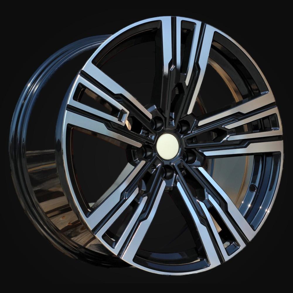 Wheel R19x9.5J  5X112  ET  39  66.6  B1831  (IN5661)  Black Polished (MB)  For BMW  (Z5)  ((AKC 110 Eur)Rear+Front)
