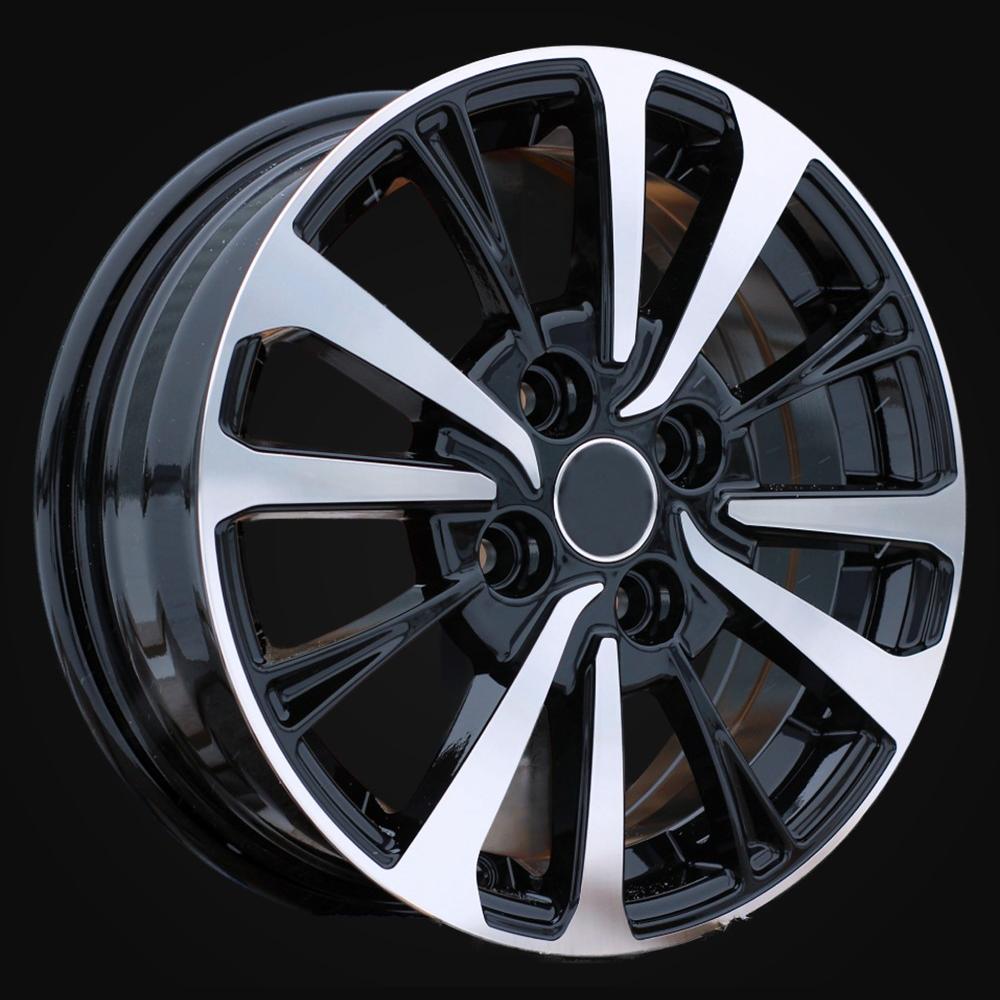 Wheel R14x5.5J  4X100  ET  40  54.1  B1846  Black Polished (MB)  For TOYOT  (Z4)