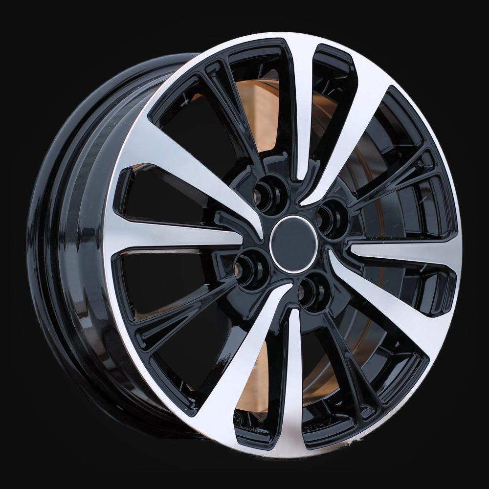 Wheel R15x6J  4X100  ET  40  54.1  B1846  Black Polished (MB)  For TOYOT  (Z4)