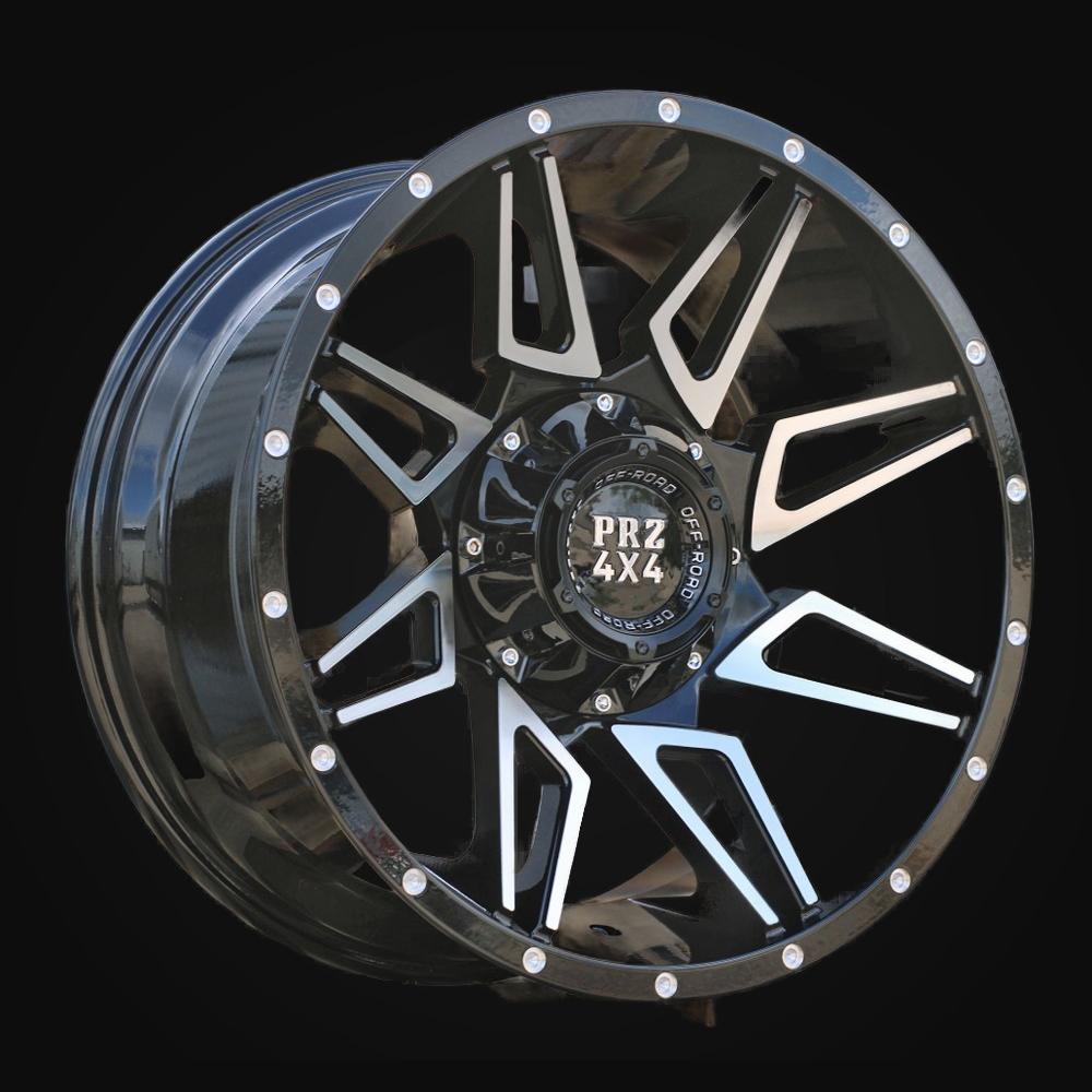 Wheel R20x10J  6X139.7  ET  0  106.1  B1955  Black Polished (MB)  For 4X4  (K3)