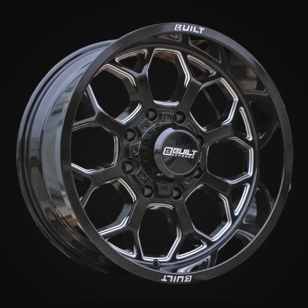 Wheel R20x10J  8X180  ET  M19  125.2  B1960  Black (BL)  For 4X4  (Z1)  (Milling)