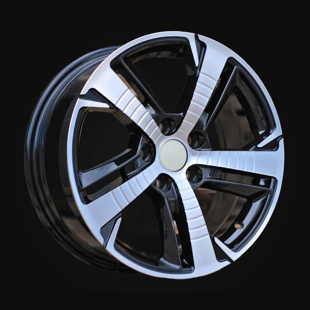 Wheel R16x7J  5X108  ET  40  65.1  B5514  Black Polished (MB)  For PEUG  (R+K4)