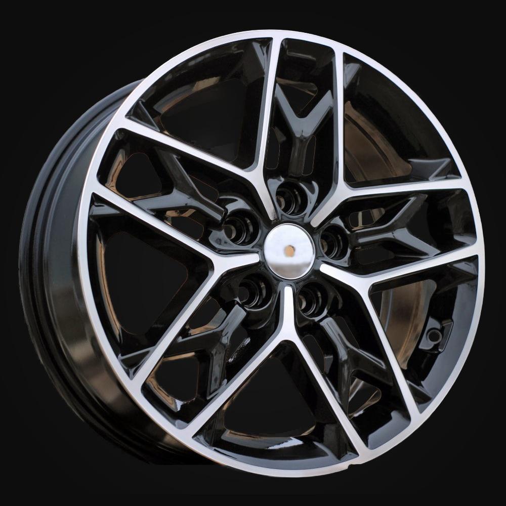 Wheel R17x7J  5X114.3  ET  48  67.1  B5567  Black Polished (MB)  For KIA  (L6+K2)