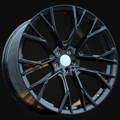Wheel R22x9.5J  5X112  ET  37  66.6  B5769  (FBX300J)  Black (BL)  For BMW  (K3)  (HYBRID FORGED Rear+Front)