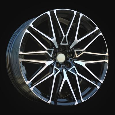 Wheel R22x10.5J  5X112  ET  42  66.56  B5771  (FBX268J)  Black Polished (MB)  For BMW  (M)  (HYBRID FORGED Rear+Front)