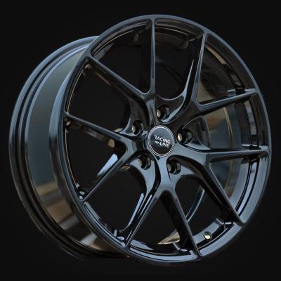 Wheel R17x7.5J  5X108  ET  40  67.1  B5796  Black (BL)  For RACIN  (D4+K4)
