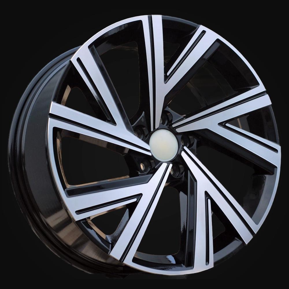 Wheel R17x7.5J  5X112  ET  45  57.1  B5805  Black Polished (MB)  For VW  (K2)