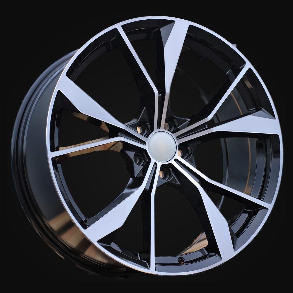 Wheel R20x8J  5X112  ET  41  57.1  B5808  (IN5595)  Black Polished (MB)  For VW  (K8)