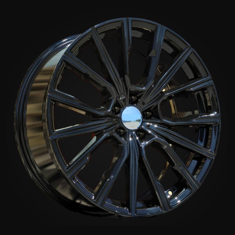 Wheel R20x10J  5X112  ET  41  66.6  B5836  (IN5515)  Black (BL)  For BMW  (K8+K7)  (Rear+Front)