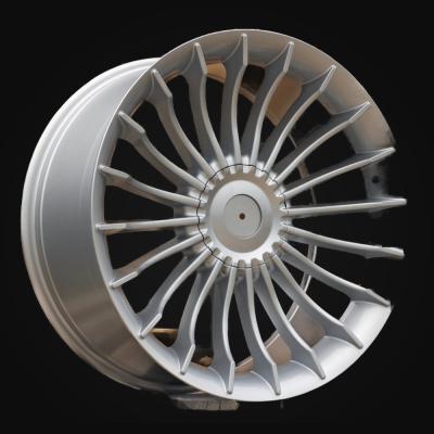 Wheel R18x9.5J  5X120  ET  38  72.6  BK273  Silver (SI)  For BMW  (P+K2)  (ALPINA Style Rear+Front)