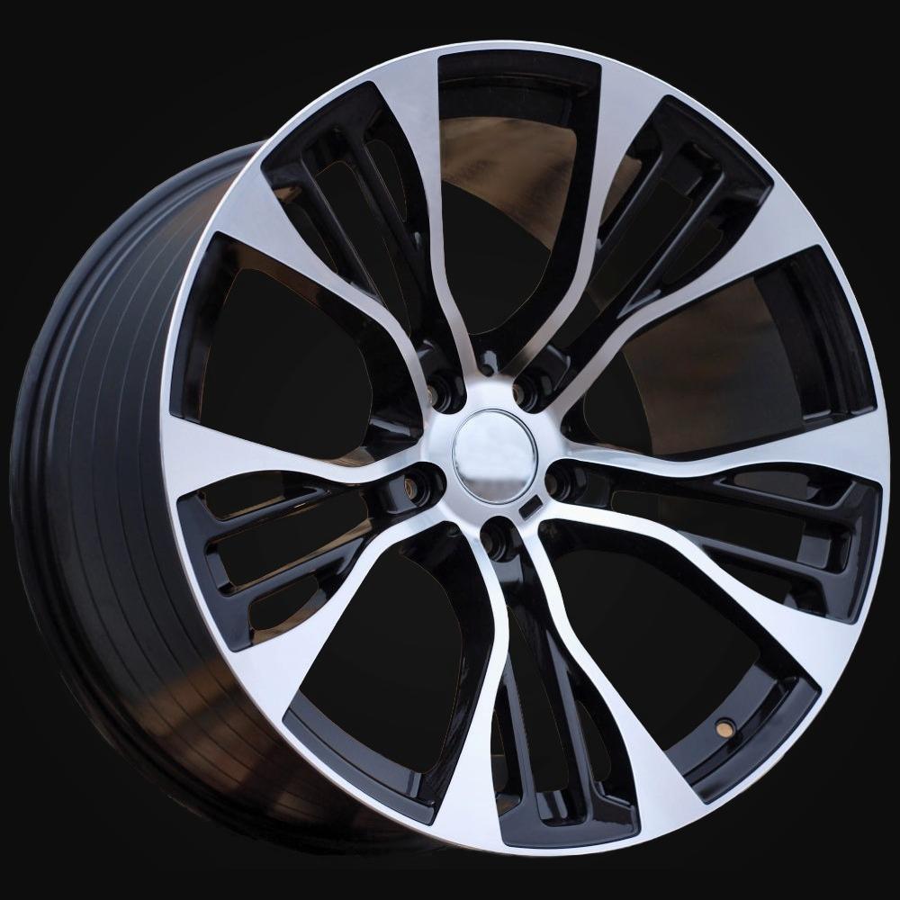 Wheel R20x10J  5X120  ET  40  74.1  BK851  Black Polished (MB)  For BMW  (K4)  (Rear+Front)