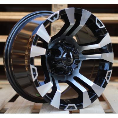 Wheel R15x8J  5X139.7J  ET  M13  110.1  BK859  Black Polished (MB)  For 4X4J  (R)