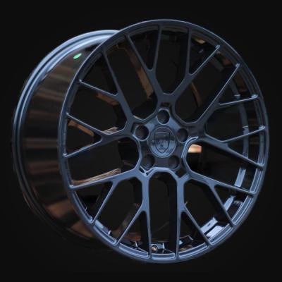 Wheel R20x10J  5X112  ET  19  66.5  BK998  Black (BL)  For PORCH  (P)  (Rear+Front)