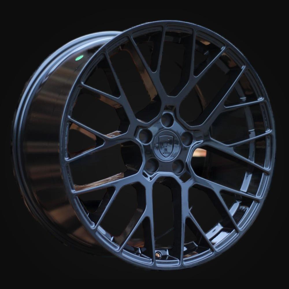Wheel R20x10J  5X112  ET  19  66.5  BK998  (SLY005)  Black (BL)  For PORCH  (K7+P2)  (Rear+Front)