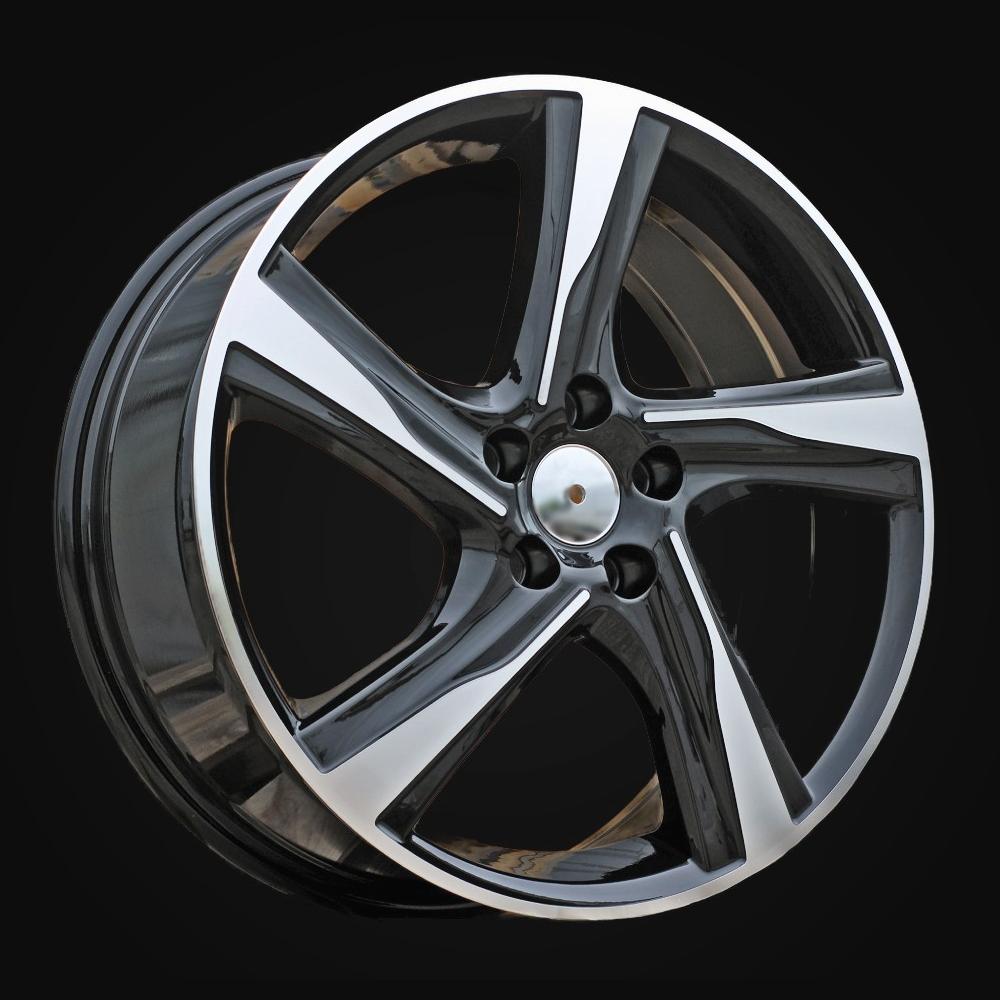 Wheel R18x7.5J  5X108  ET  49  67.1  BY115  Black Polished (MB)  For VOLVO  (Z3)