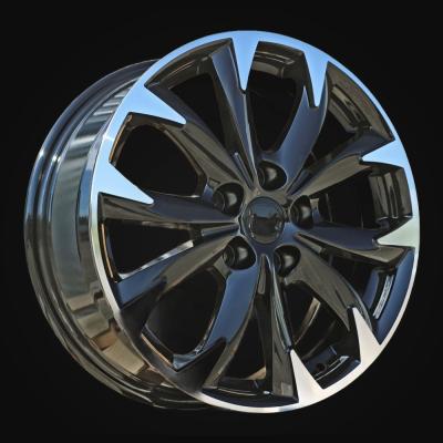 Wheel R17x7J  5X114.3  ET  50  67.1  BY177  Black Polished (MB)  For MAZDA  (Z3+Z6)