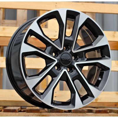 Ratlankis R20x8.5  5X127  ET  50  71.5  A5914  Black Polished (MB)  For JEEP  (P)