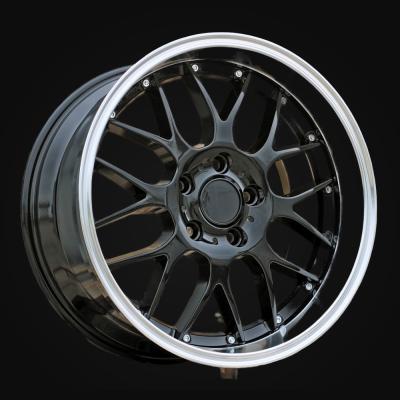 Wheel R18x9J  5X120  ET  38  72.6  BY773  Black+Polished Lip (BLPL)  For BMW  (Z6+Z3)  (REAR+FRONT)