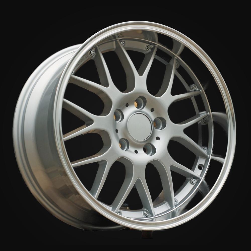 Wheel R17x7.5J  5X120  ET  35  72.6  BY773  Silver+Polished Lip (SP)  For BMW  (Z3+Z1+Z2)  (Style BBS)