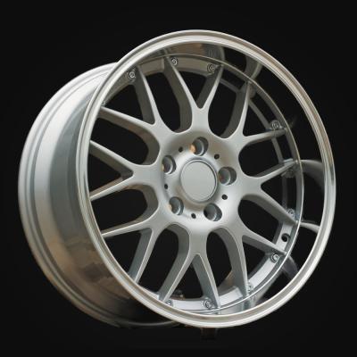Wheel R17x7.5J  5X120  ET  35  72.6  BY773  Silver+Polished Lip (SP)  For BMW  (Z3+Z1+Z2)  (Style BBS)