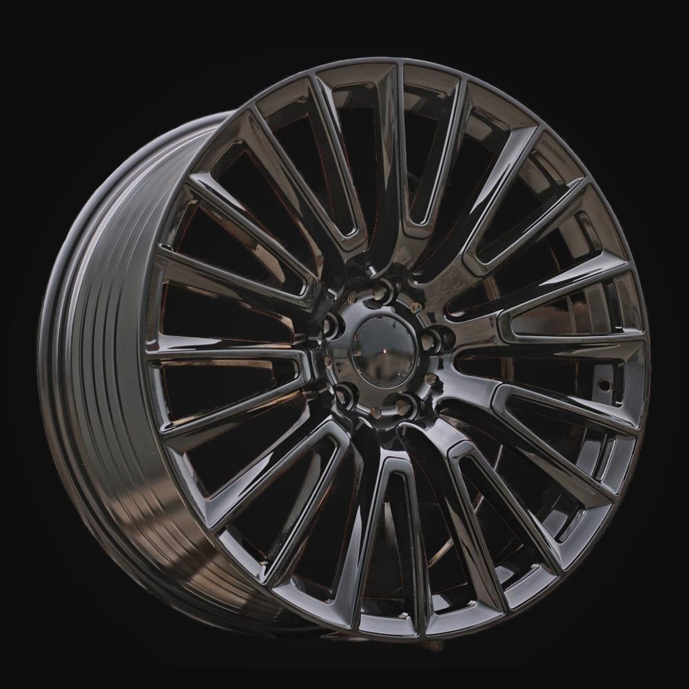 Wheel R22x10J  5X130  ET  36  84.1  F1070  (FBX349J)  Black (BL)  For MER  (K3)  (HYBRID FORGED)