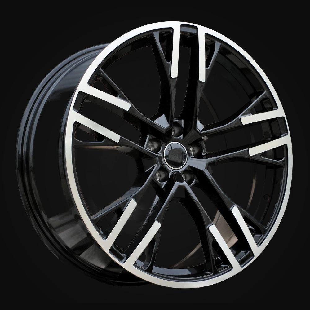 Wheel R21x9J  5X112  ET  30  66.45  F726  (FB726)  Black Polished (MB)  For AUD  (Z6)  (HYBRID FORGED)