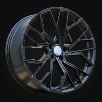 Wheel R19x8.5J  5X112  ET  40  66.5  F760  Black Half Matt (BLHM)  For AUD  (M)  (HYBRID FORGED)
