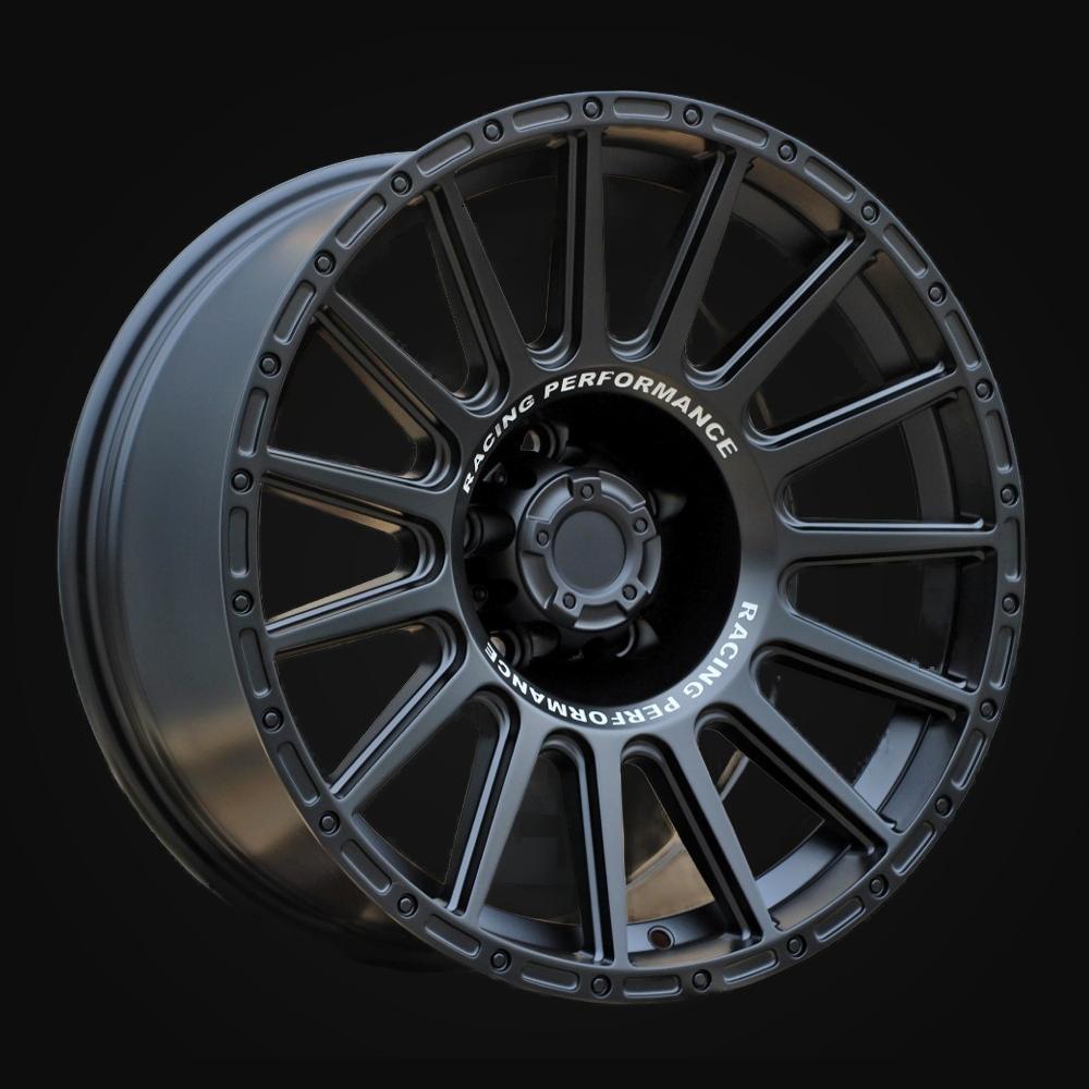 Wheel R18x9J  6X139.7  ET  0  110.1  FBX026J  Black Polished (MB)  For 4X4  (K3)  (HYBRID FORGED)