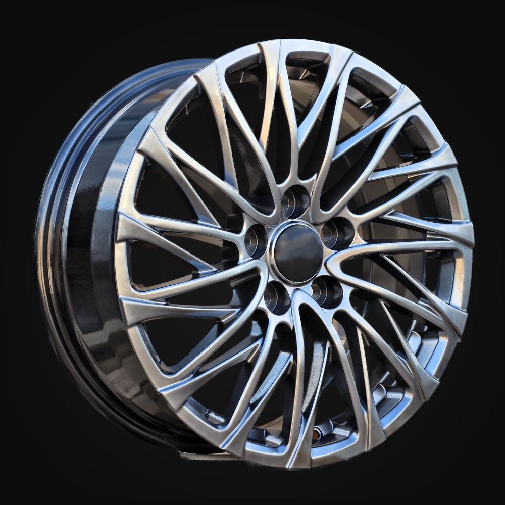 Wheel R17x7J  5X114.3  ET  43  60.1  FBX048J  Black (BL)  For TOYOT  (Z5)  (HYBRID FORGED)