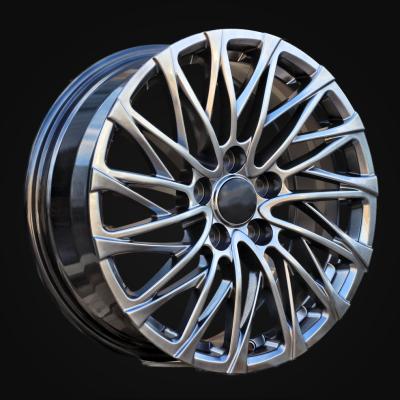 Wheel R17x7J  5X114.3  ET  43  60.1  FBX048J  Black (BL)  For TOYOT  (Z5)  (HYBRID FORGED)