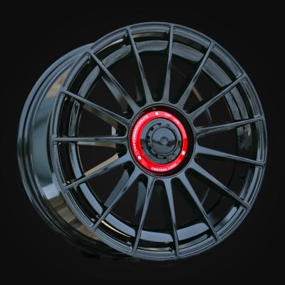 Wheel R19x8.5J  5X112  ET  40  66.5  FBX298J  Black (BL)  For RACIN  (Z7)  (HYBRID FORGED Style OZ)