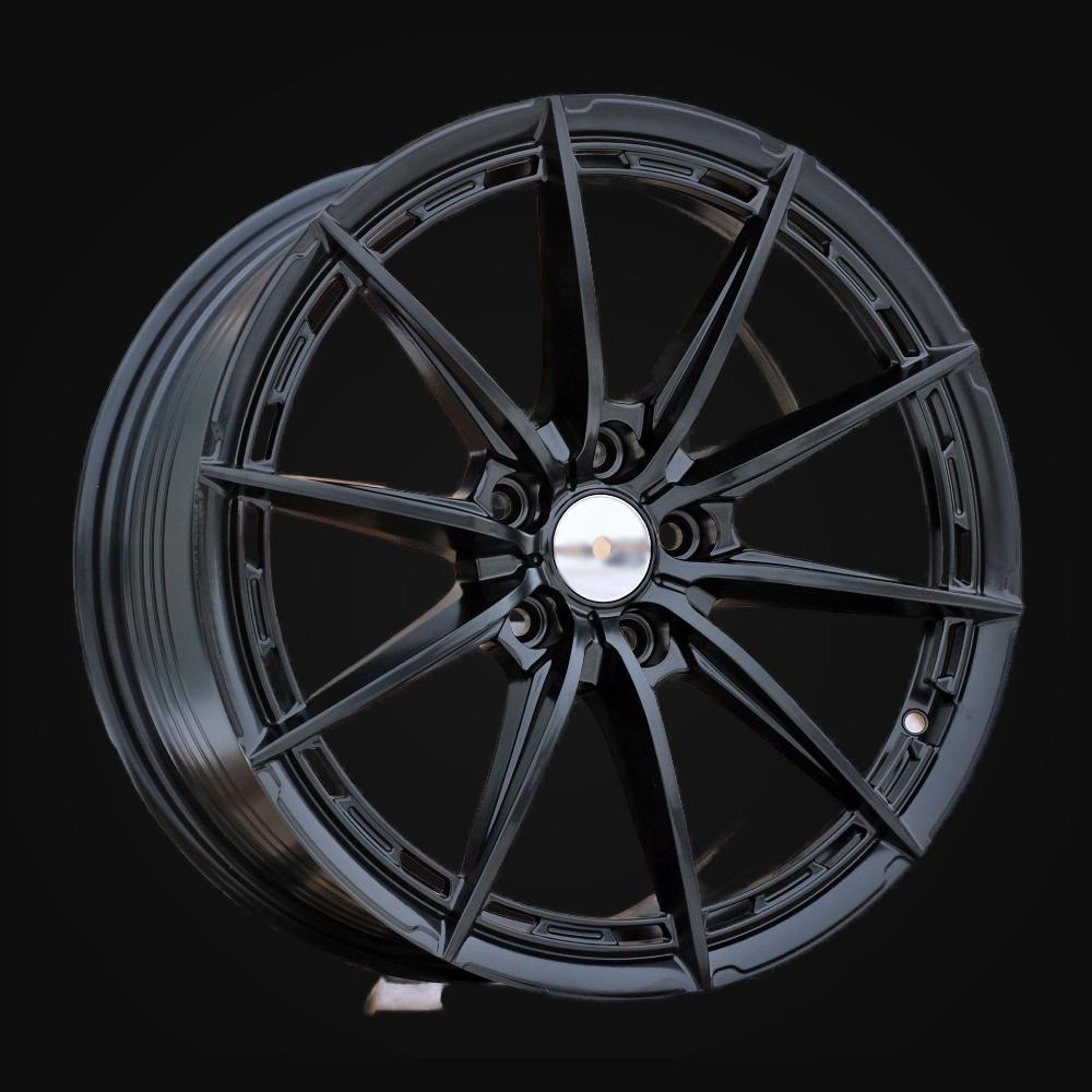 Wheel R18x8J  5X112  ET  40  66.5  FBX414J  Black Half Matt (BLHM)  For RACIN  (P2)  (HYBRID FORGED)