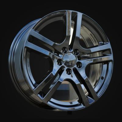 Wheel R18x7.5J  5X112  ET  53  66.6  FBX440J  Black (BL)  For MER  (Z5)  (HYBRID FORGED)