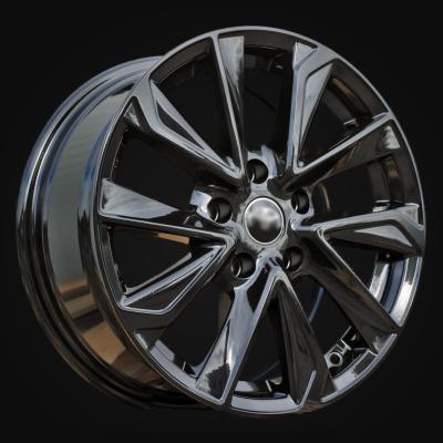 Wheel R16x6.5J  5X114.3  ET  45  60.1  FE177  (BK5463)  Black (BL)  For TOYOT  (R)