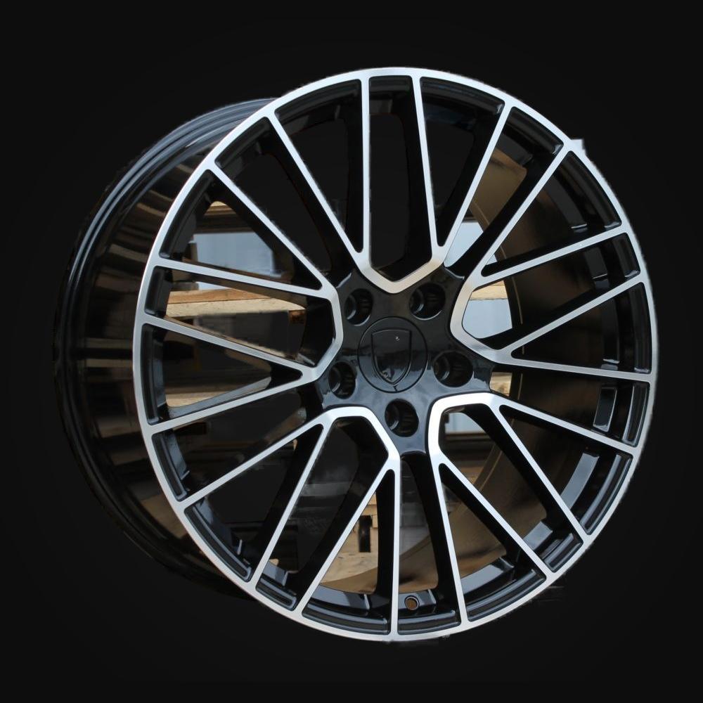 Wheel R20x10.5J  5X130  ET  64  71.6  FE179  Black Polished (MB)  For PORCH  (P1)  (Rear+Front)