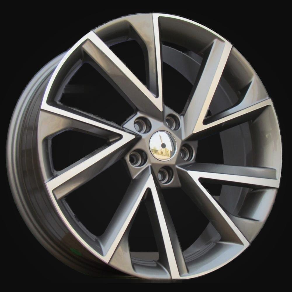 Wheel R18x7.5J  5X112  ET  43  57.1  FE181  (IN0262)  Grey Polished (MG)  For SKODA  (K7+Z5+K8)