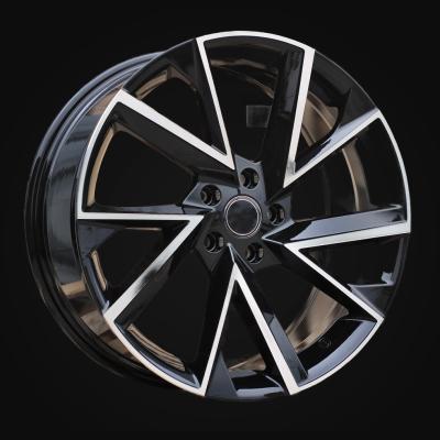 Wheel R19x8J  5X112  ET  40  57.1  FE181  (IN0262)  Black Polished (MB)  For SKODA  (P2+M)