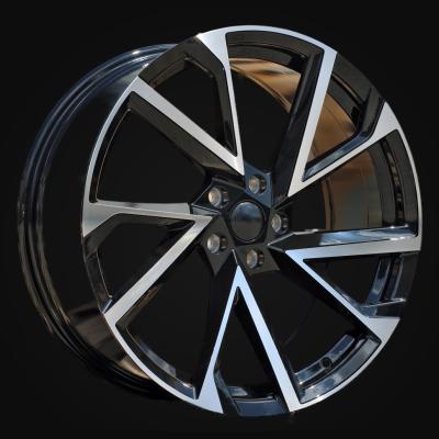 Wheel R16x6.5J  5X100  ET  40  57.1  FE181  (F6057)  Black Polished (MB)  For SKODA