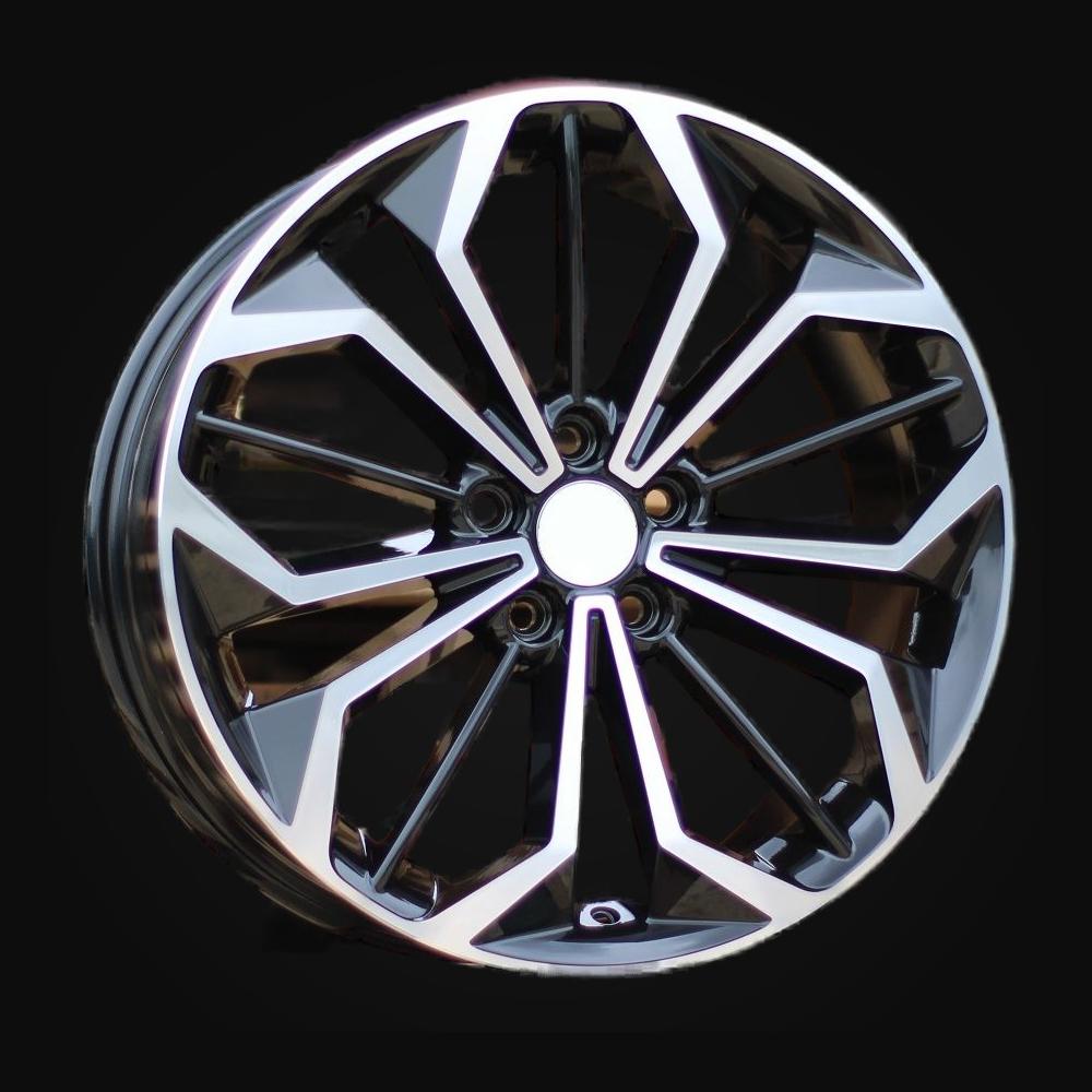 Wheel R18x8J  5X108  ET  55  63.4  FE187  (FBX216J)  Black Polished (MB)  For FORD  (Z4+Z6)  (HYBRID FORGED)